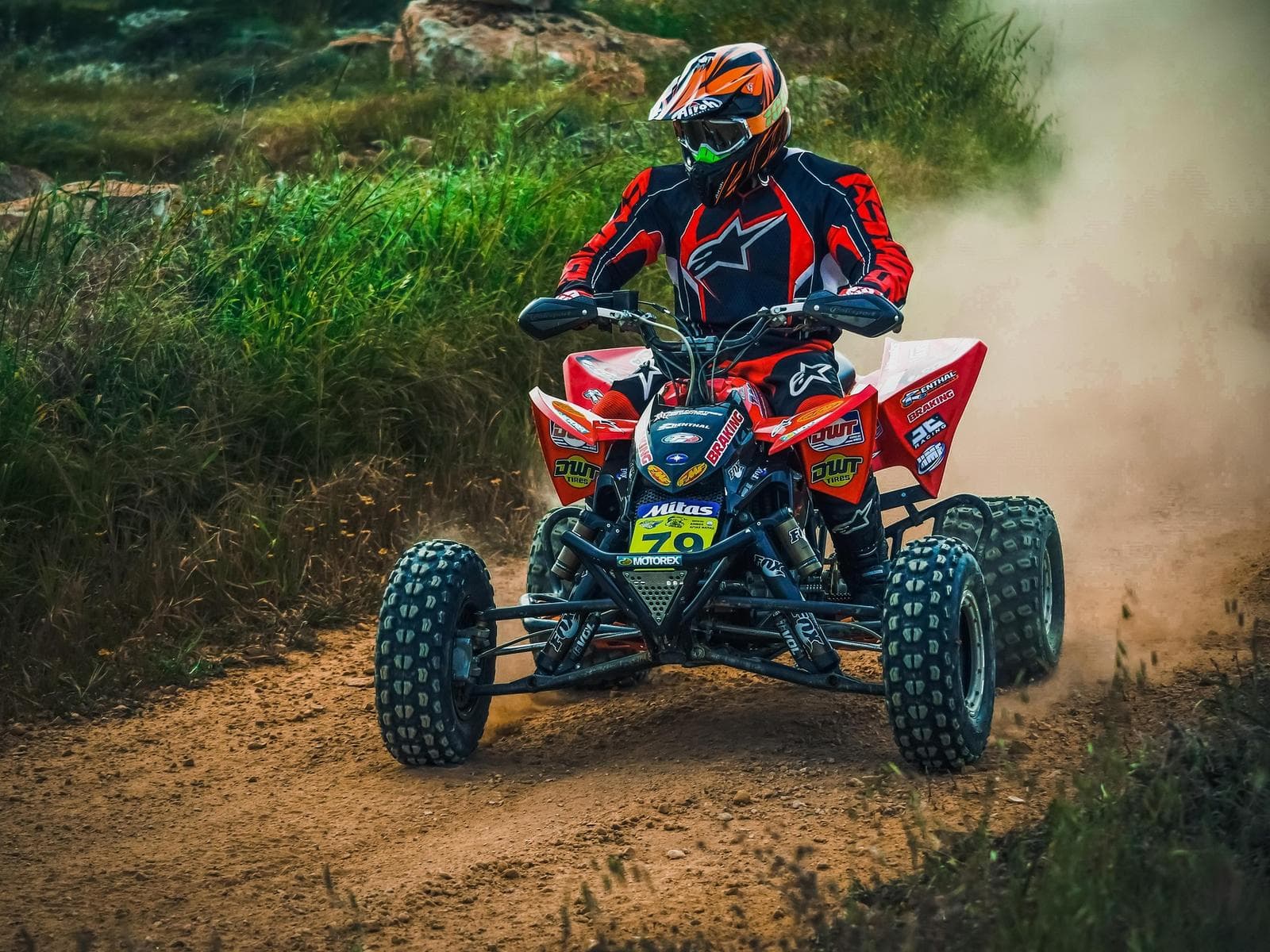 quad biking